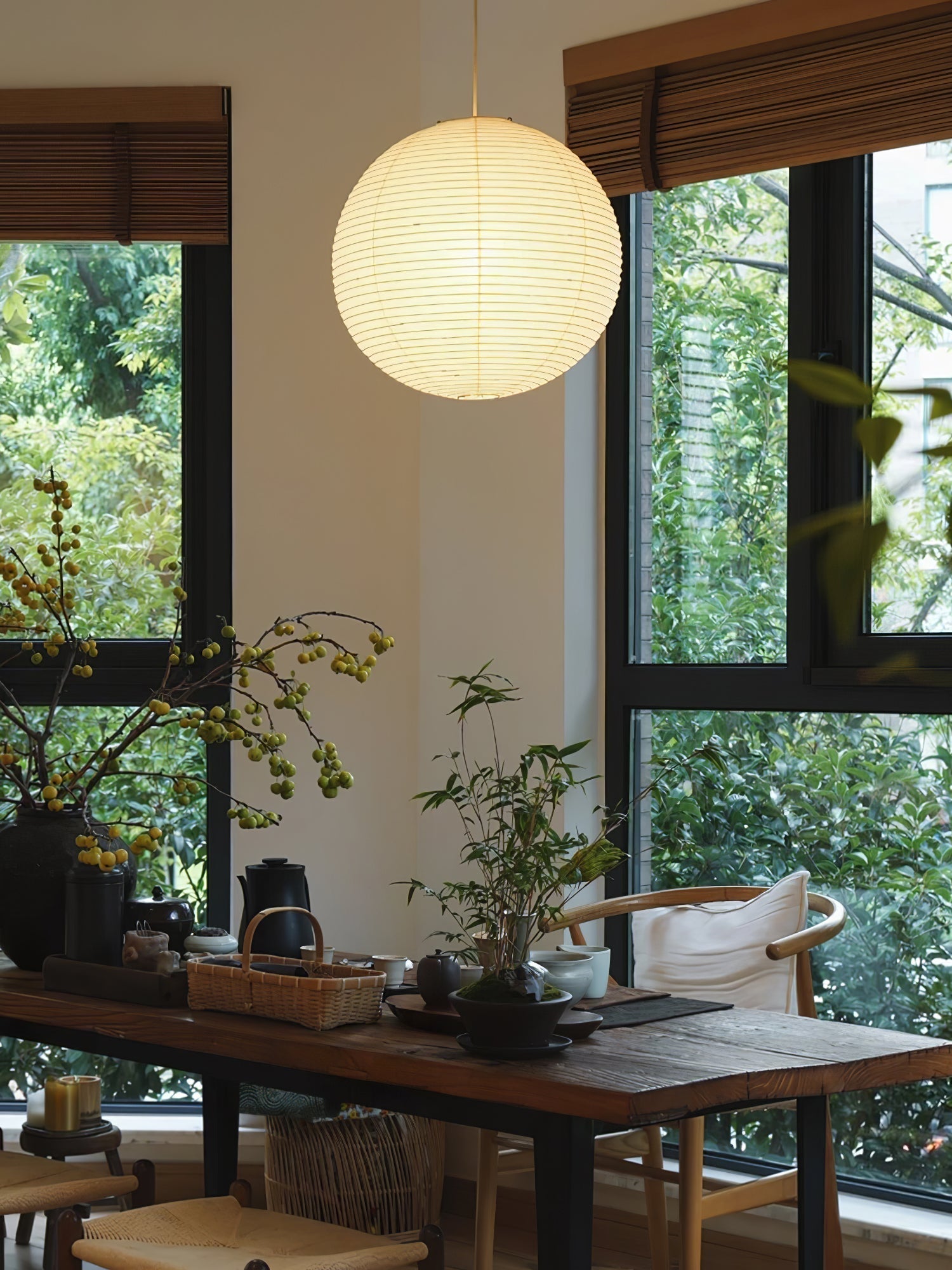 Lustra Pendant Lamp Paper for Living Room - Letslighting