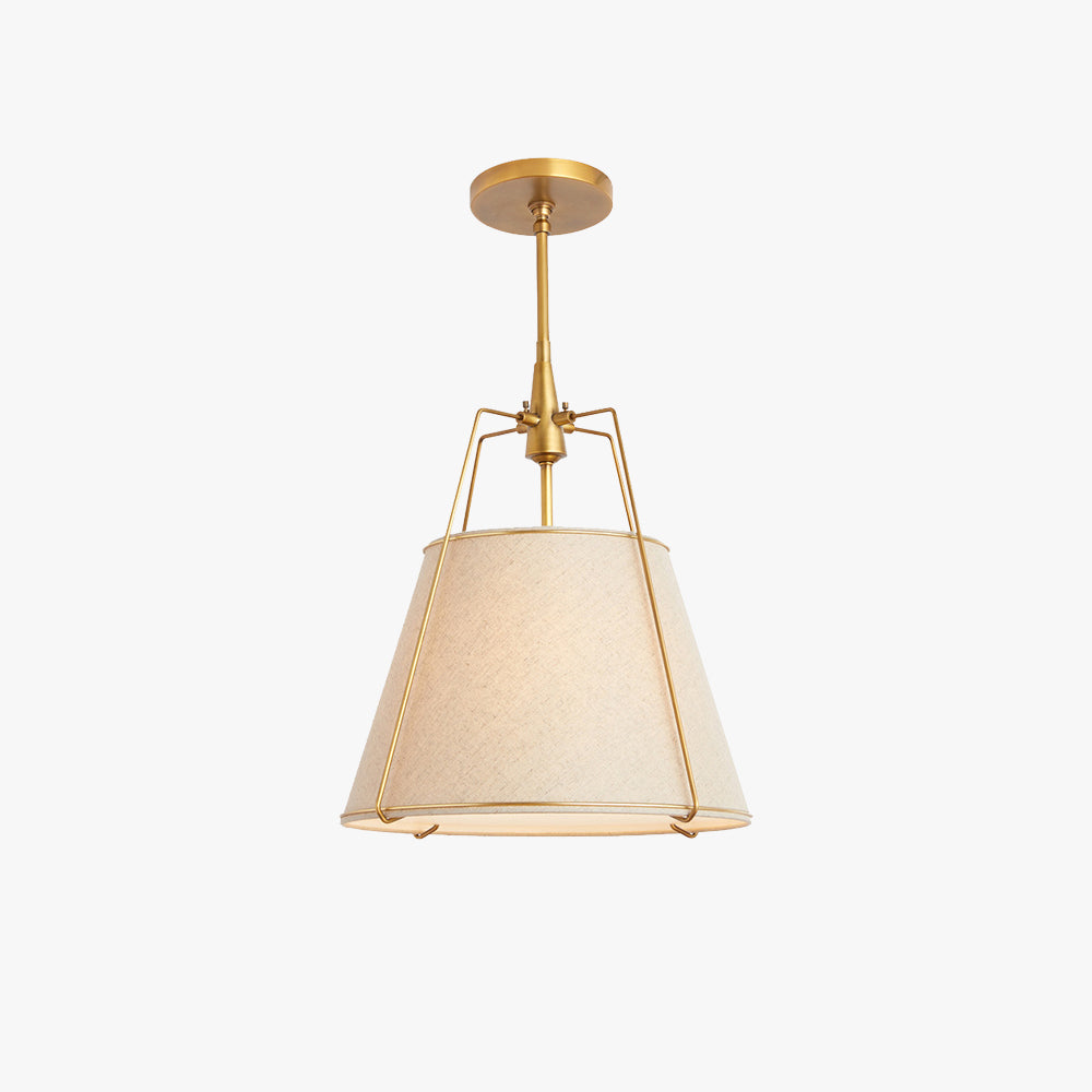 Ritta Pendant Light Fabric Dinging Room Modern Conical