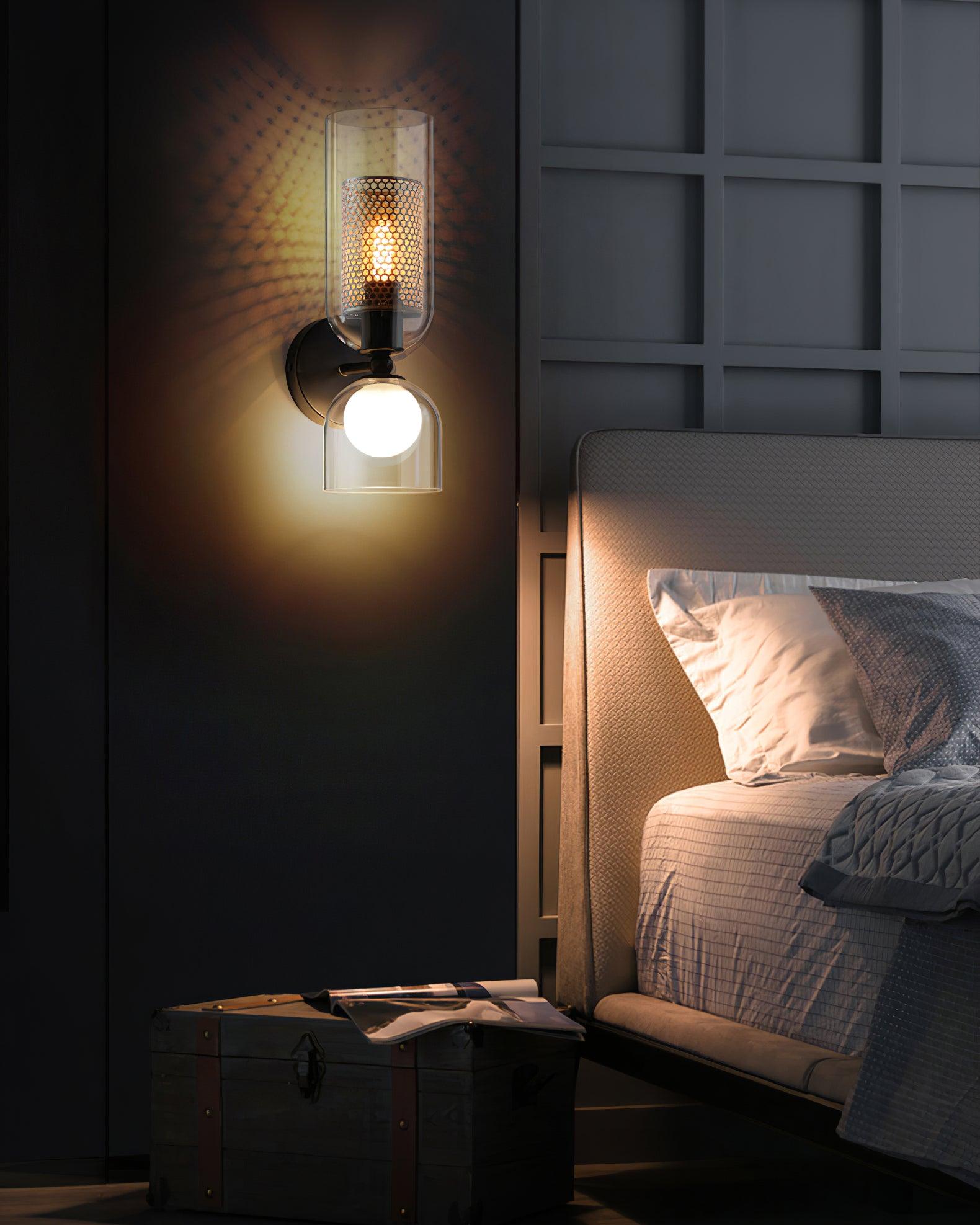 Alvynan Applique Murale en Verre Art Nordique Premium - Neutralighting