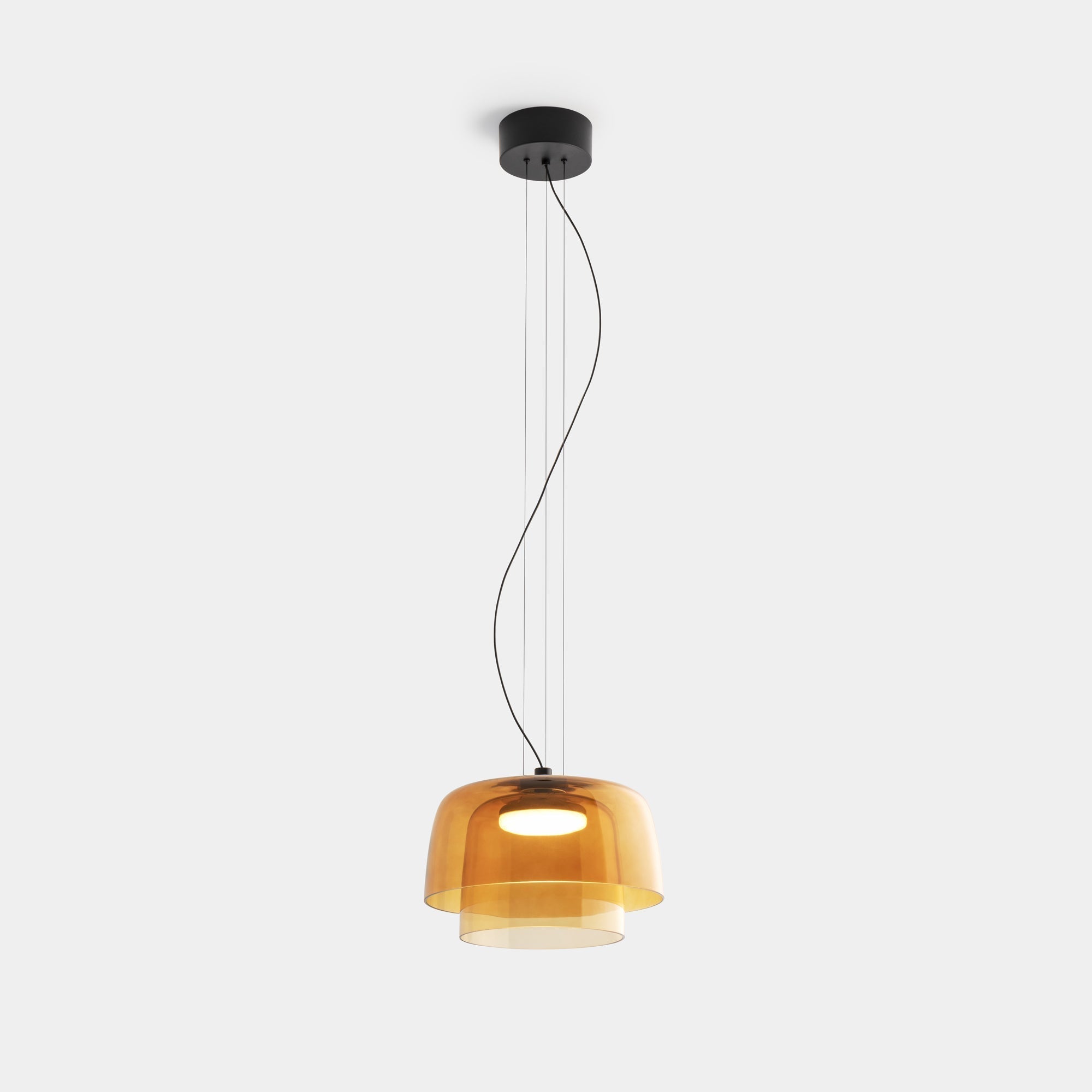 Valentina Pendant Light Glass Bowl-shaped Modern