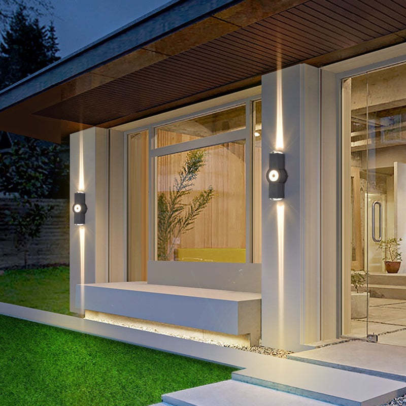 Ray Modern Waterproof Minimalist Cross Outdoor Wall Light Garden/Corridor