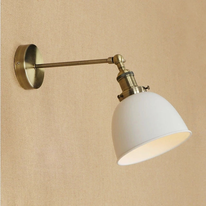 Epoch Hanging Wall Lamp Retro/Vintage, Metal/LED, Black/White/Gray, Bedroom