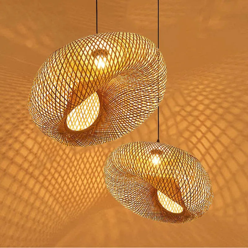 Ritta Bamboo Pendant Light