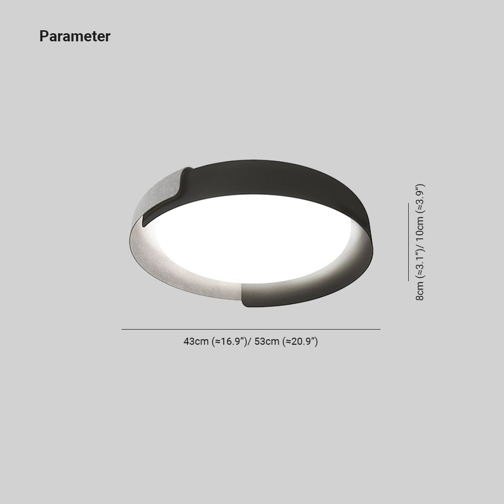 Arisha Flush Mount Ceiling Light, 4 Color