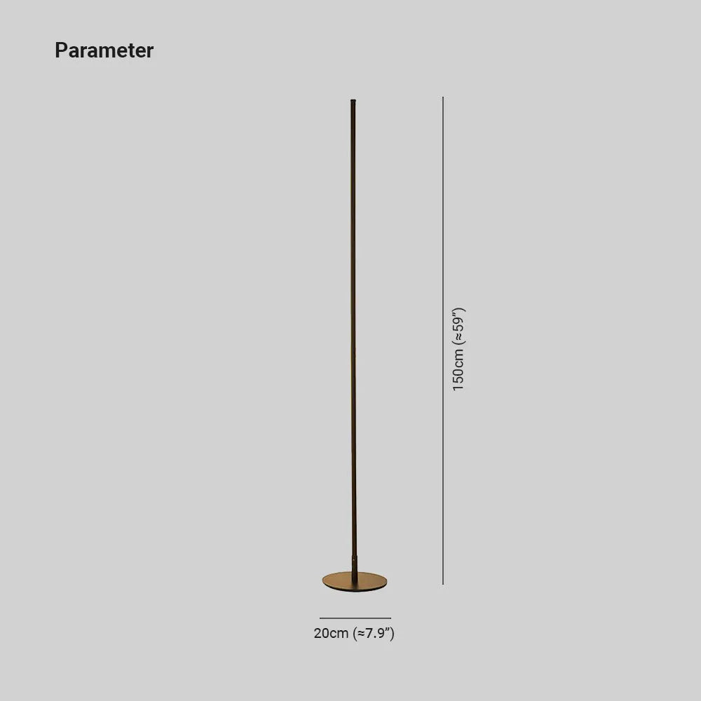 Mira Modern Minimalist Linear Floor Lamp