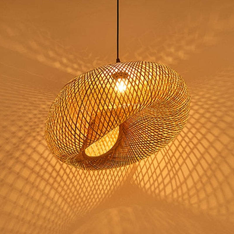 Ritta Bamboo Pendant Light