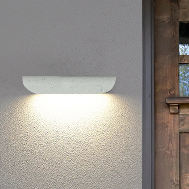 Ray Modern Outdoor Wall Lighting, Waterproof, Curved