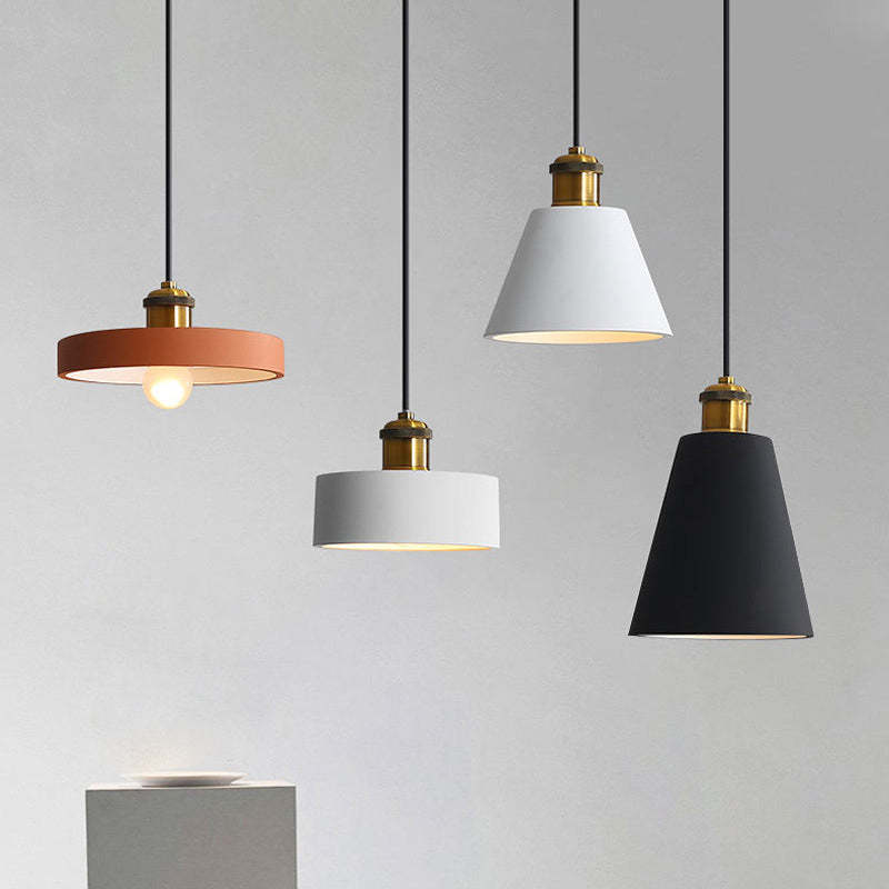 Aria Art Deco Minimalist Monochrome Pendant Light