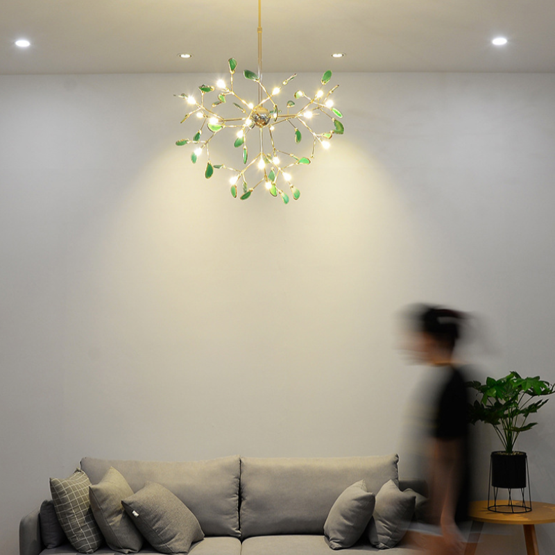 Aria Agate Creative Colourful Chandelier Bedroom/Living Room