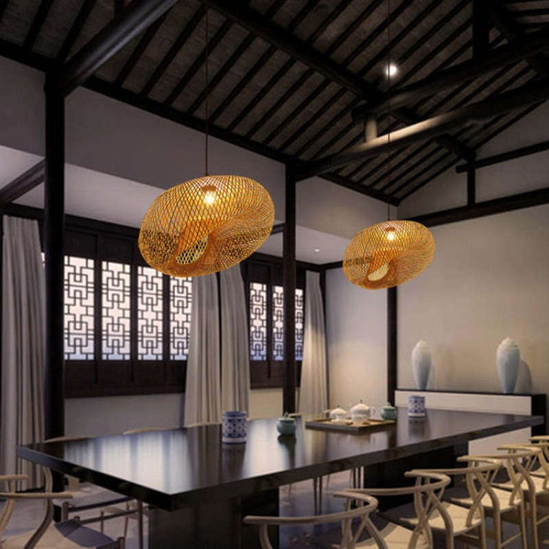 Ritta Bamboo Pendant Light