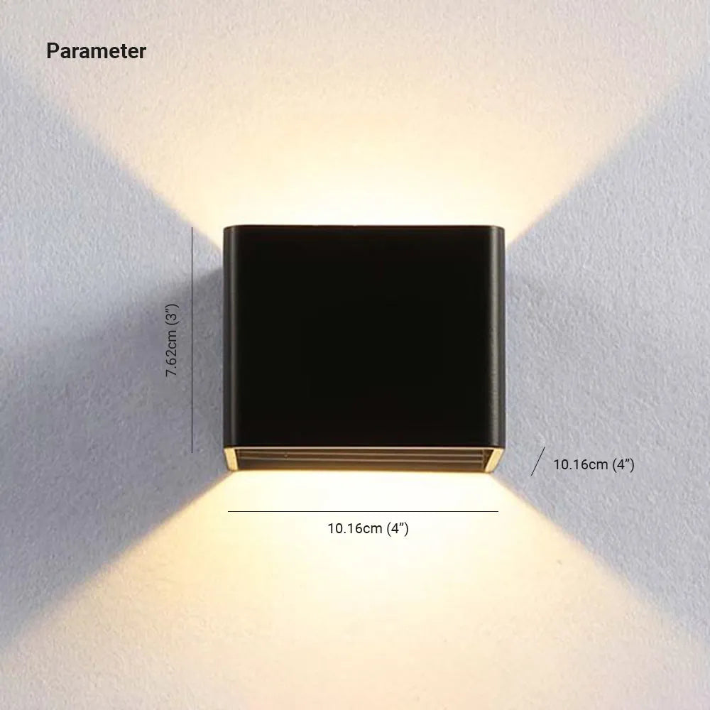 Aira Indoor Wall Lamp Square Colorful