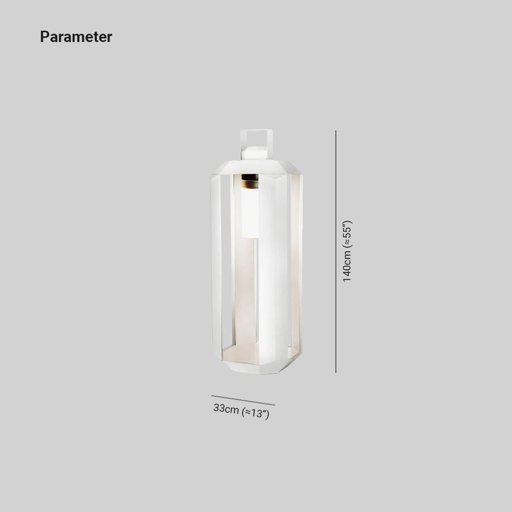 Ray Modern Outdoor Light Metal & Glass