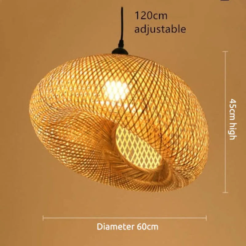 Ritta Bamboo Pendant Light