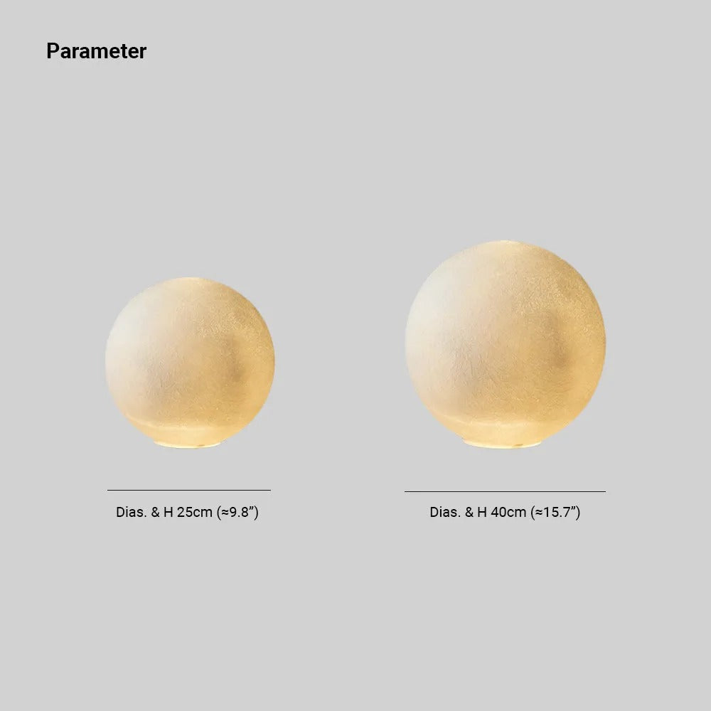 Mira Modern Decorative Dream Floor Lamp, Moon Globe, Resin, Bedroom