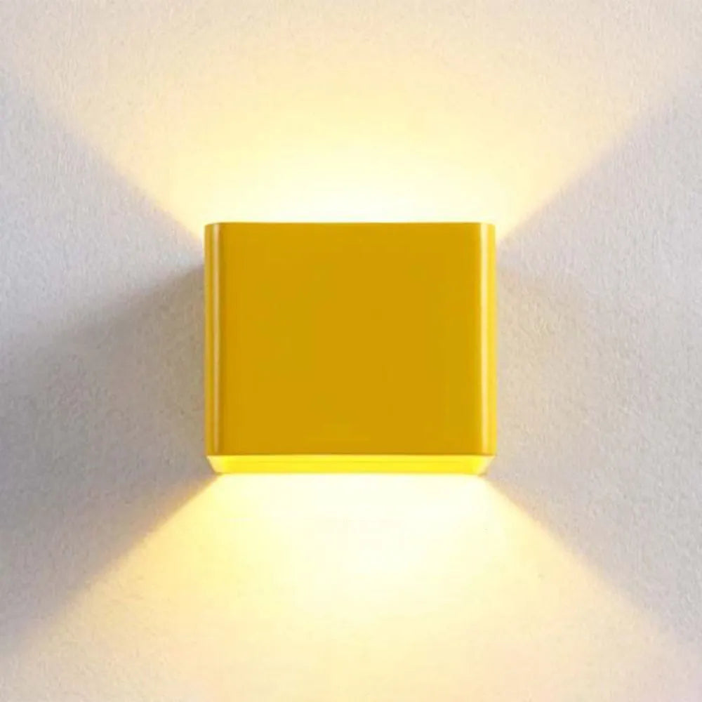Aira Indoor Wall Lamp Square Colorful