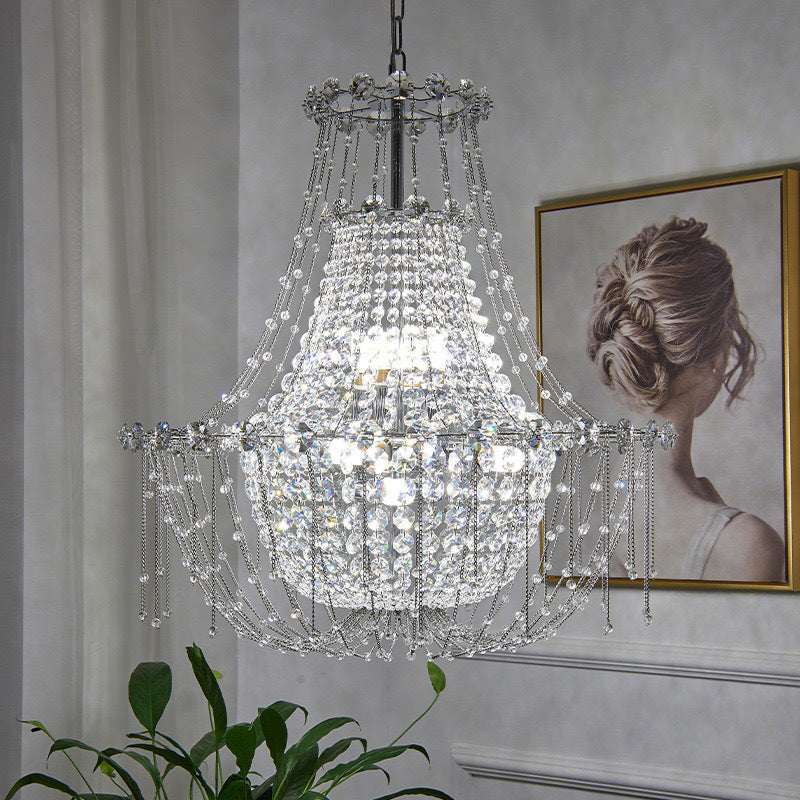 Kristy  Chandelier Italian Crystal
