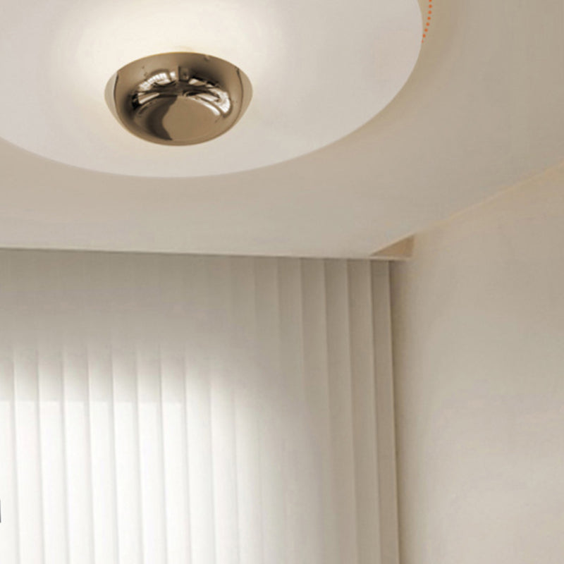 Arisha  Flush Mount Ceiling Light  White Living Room Bedroom