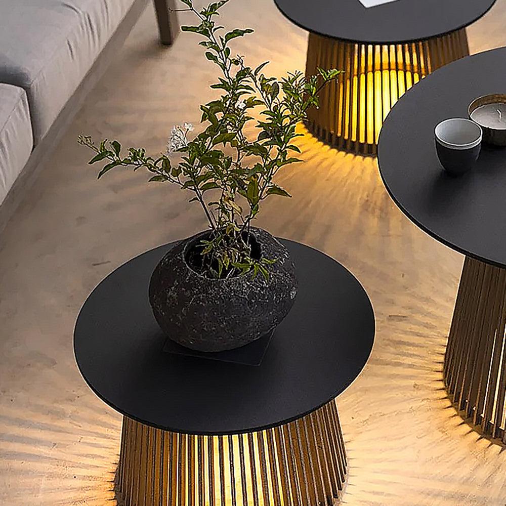Ray Table Metal Rechargeable/Solar Metal&Acrylic Outdoor Floor Lamp