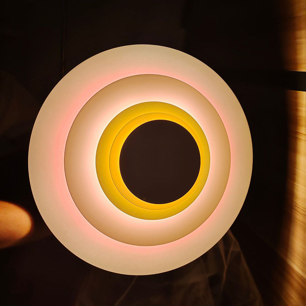 Aria Circular 3-in-1 Colorful LED Wall Lamp