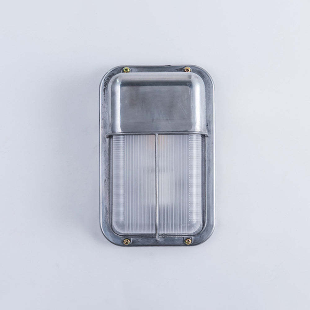 Ray Outdoor Wall Lamp Geometric Modern Silver Waterproof