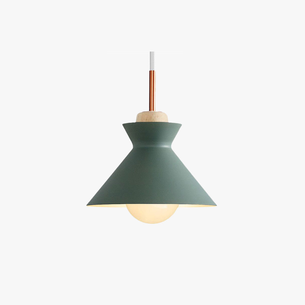 Valentina Geometric Colorful Pendant Light, Metal, Kitchen Island