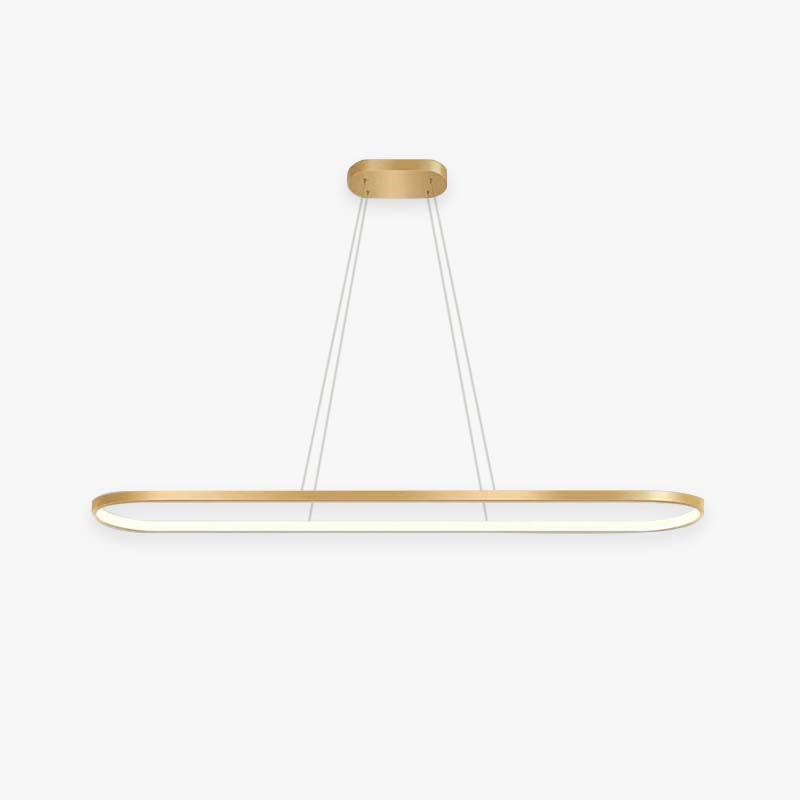 Arisha Minimalist Oval Interior Hanging Pendant Light