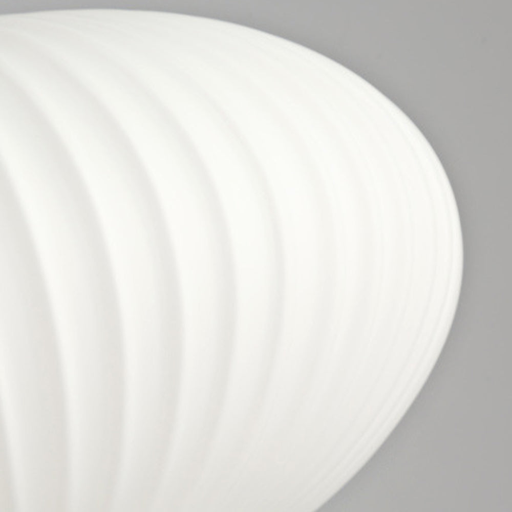 Valentina Morden Bubble Glass Pendant Light, White, Bedroom