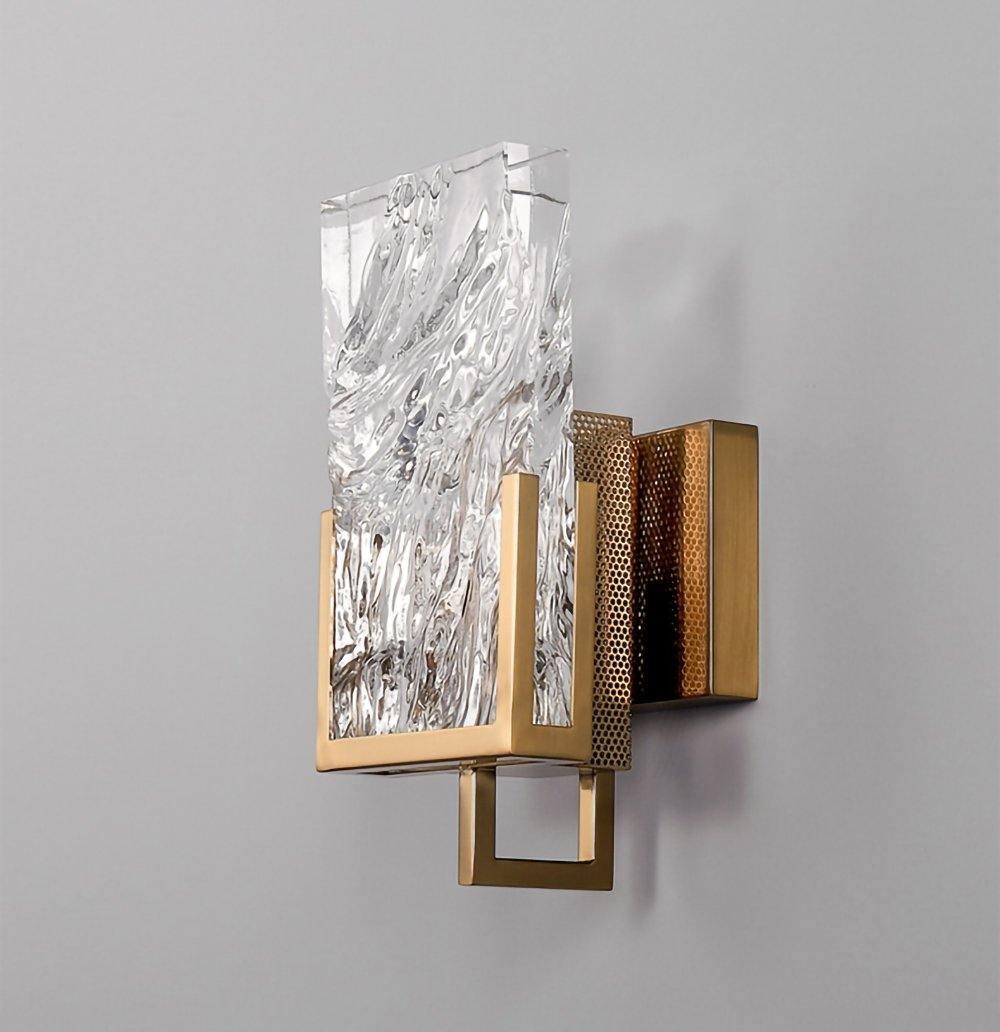 Ivenen Applique Murale Art Élégance Unique Cristal de Glace - Neutralighting