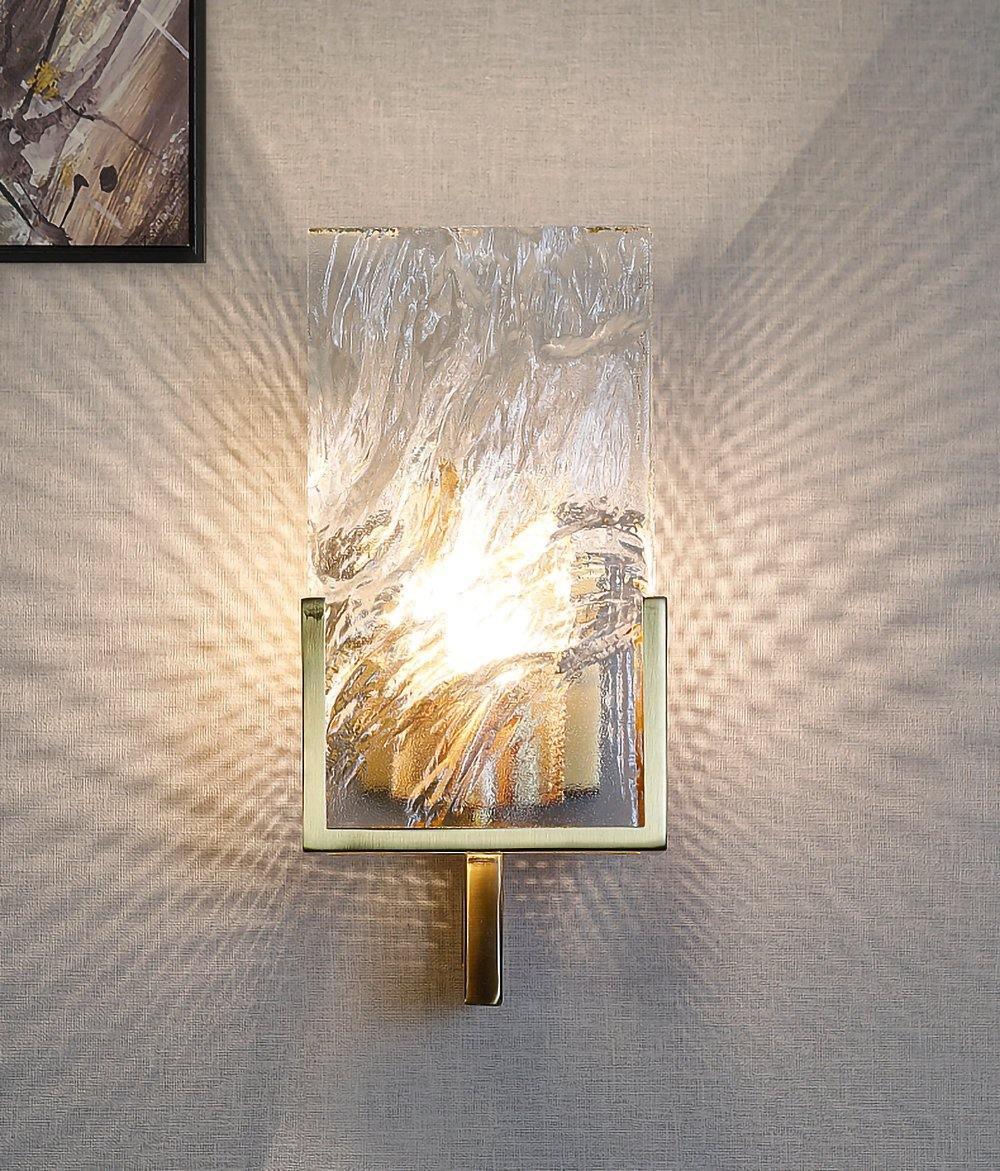 Ivenen Applique Murale Art Élégance Unique Cristal de Glace - Neutralighting