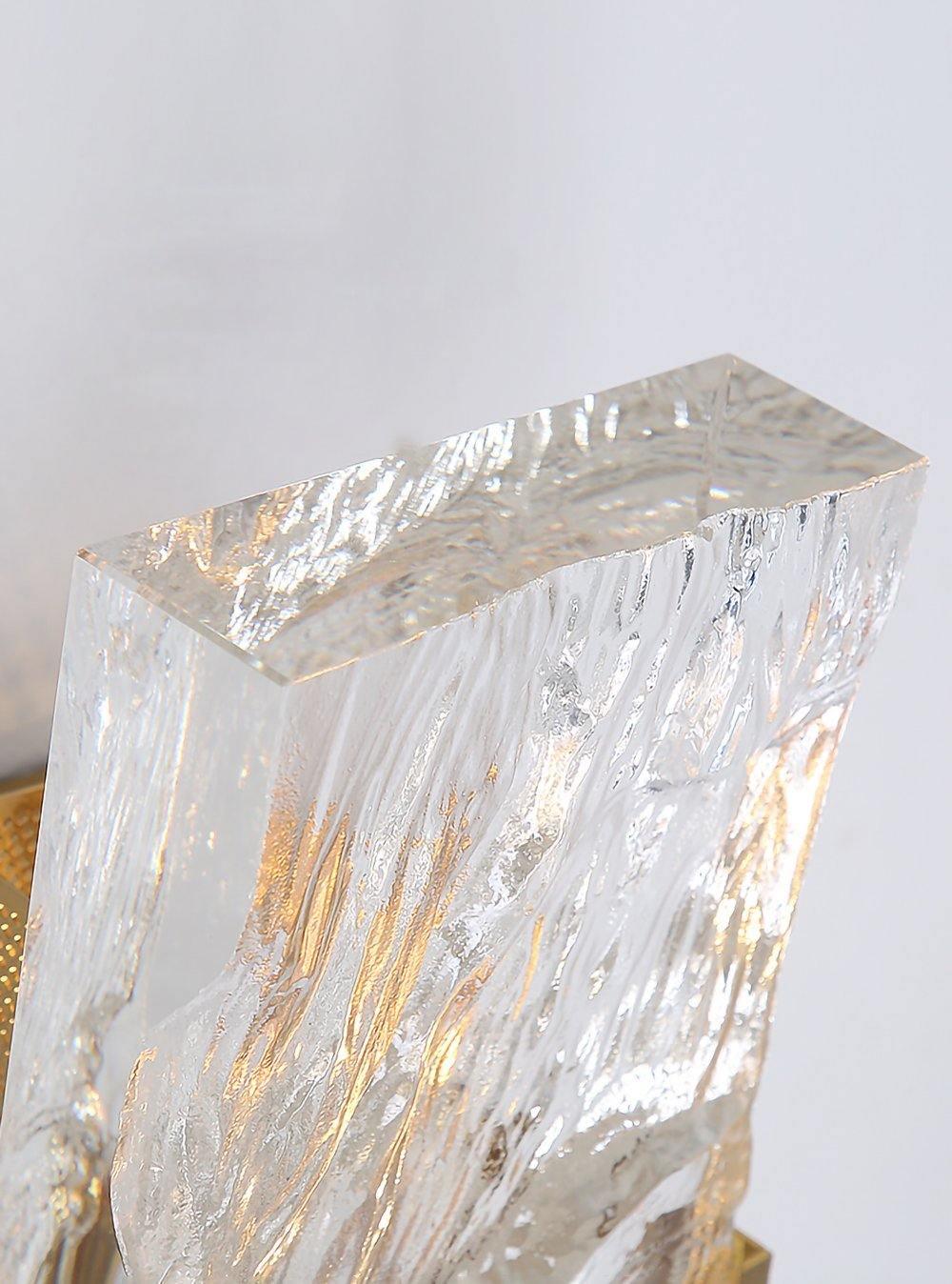 Ivenen Applique Murale Art Élégance Unique Cristal de Glace - Neutralighting
