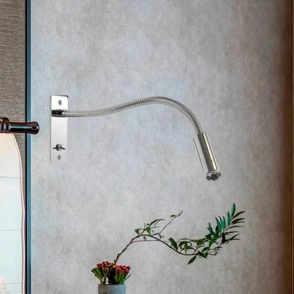 Ray Minimalist Reading Adjustable Spotlight Wall Lamp