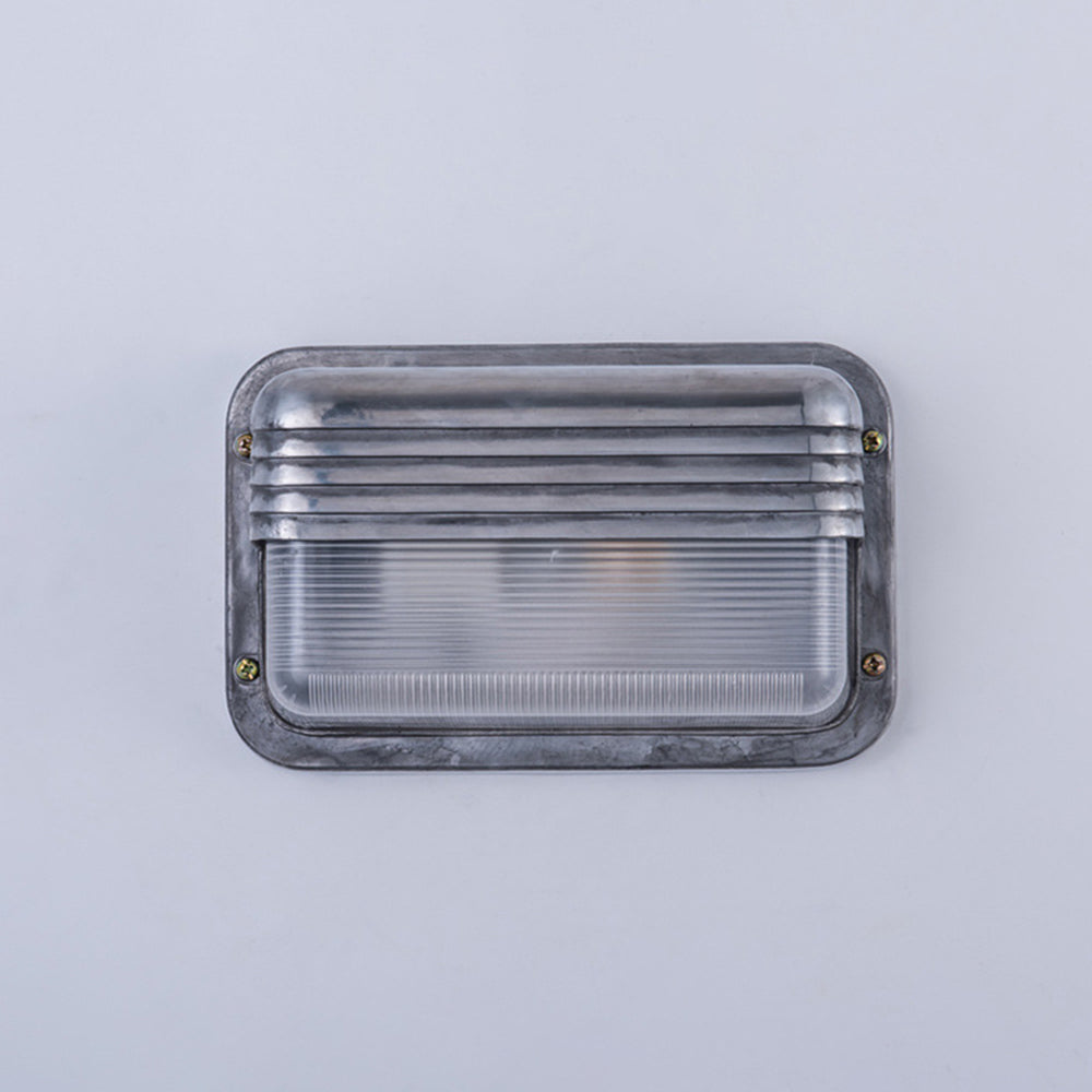Ray Outdoor Wall Lamp Geometric Modern Silver Waterproof