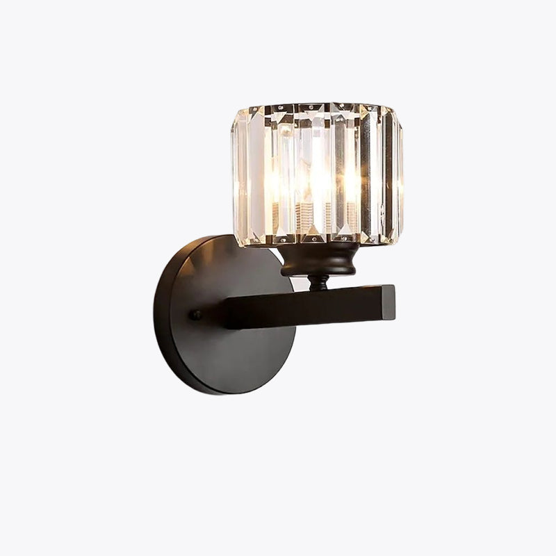 Arisha Modern LED Crystal Wall Lamp Square, Round