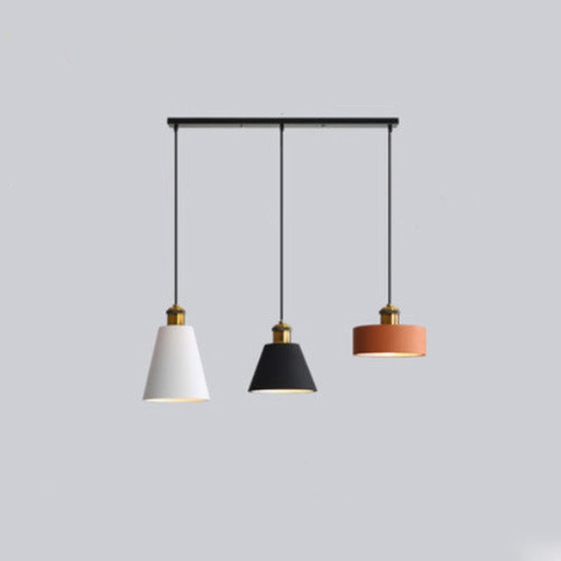 Aria Art Deco Minimalist Monochrome Pendant Light