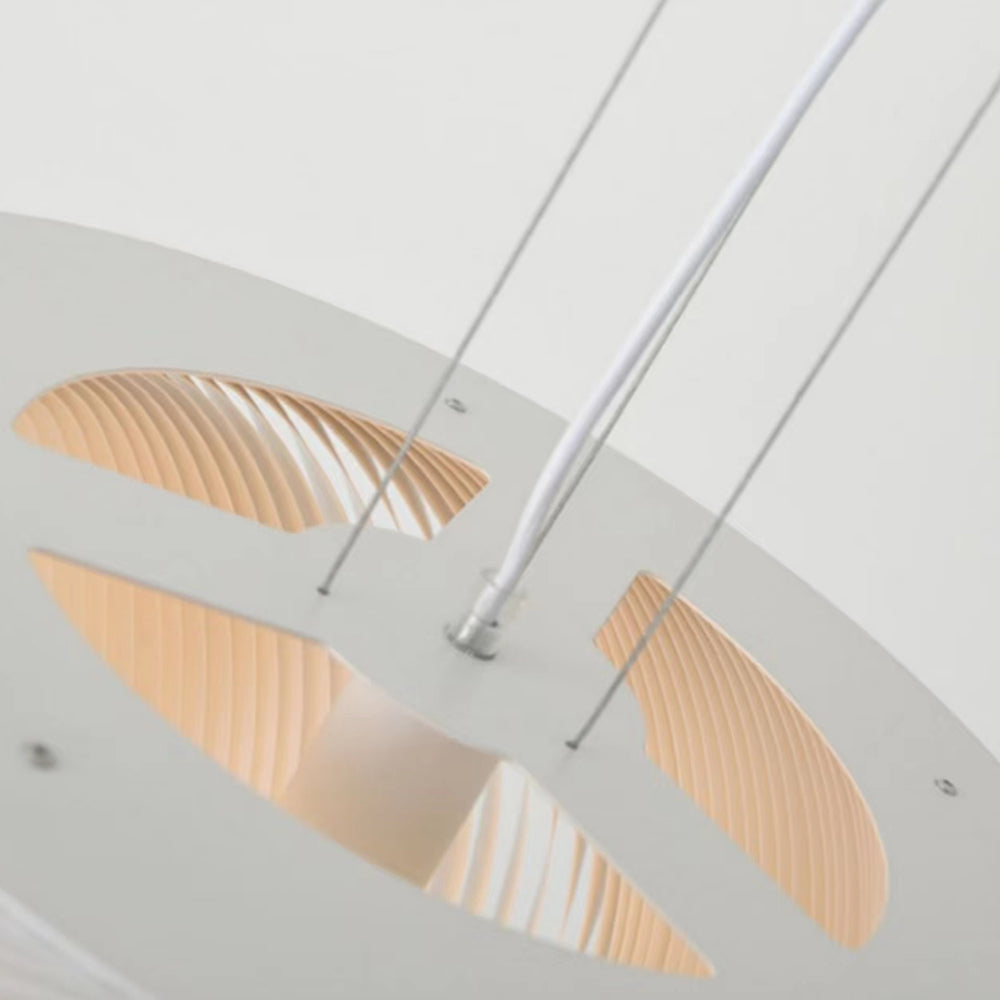 Ritta Nordic Circle Nature Pendant Light, Living Room/Dining Room