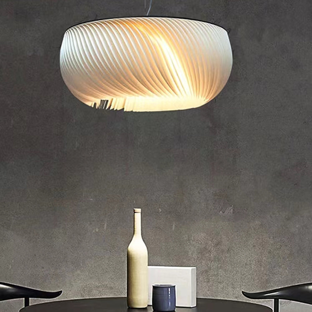 Ritta Nordic Circle Nature Pendant Light, Living Room/Dining Room