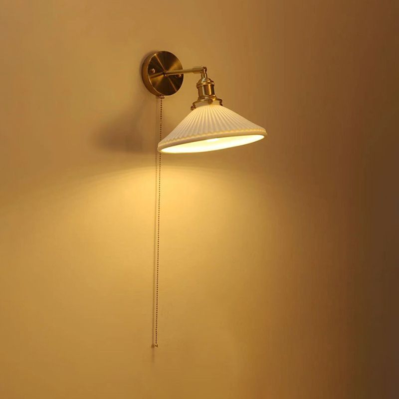Arisha wrinkles Nordic Modern Dresser Wall Lamp