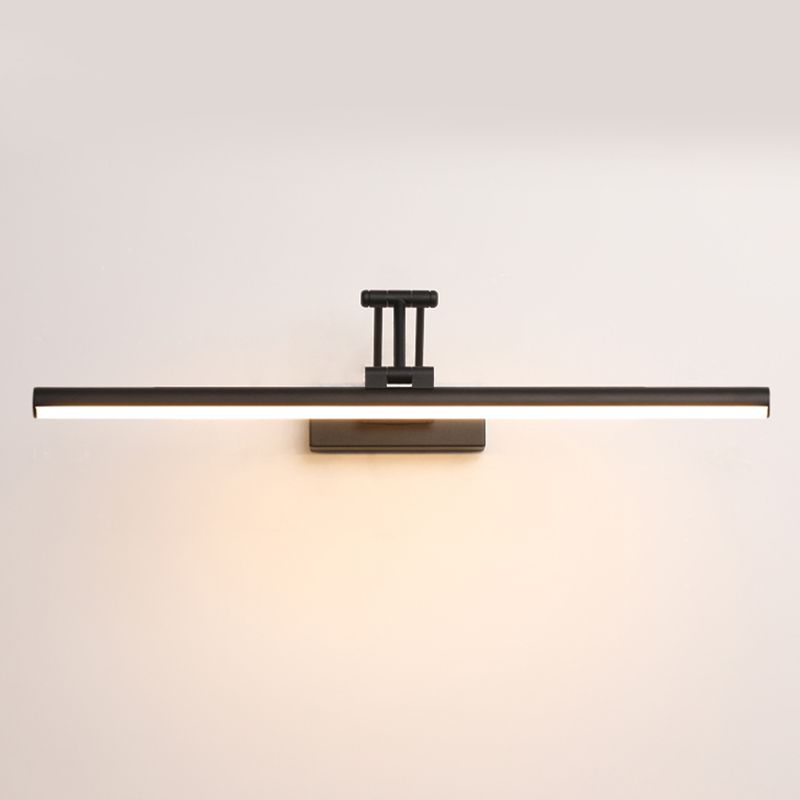 Arisha Modern Linear Mirror Front Vanity Metal LED Wall Lamp