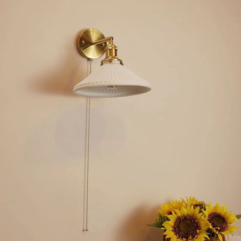 Arisha wrinkles Nordic Modern Dresser Wall Lamp