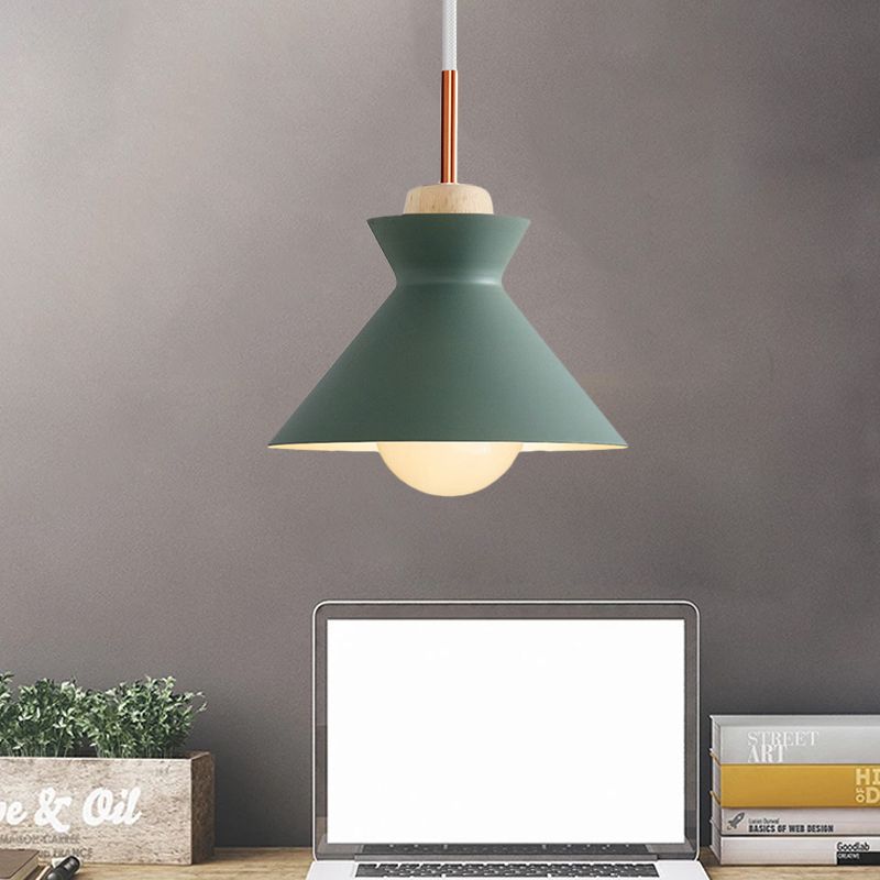 Valentina Geometric Colorful Pendant Light, Metal, Kitchen Island