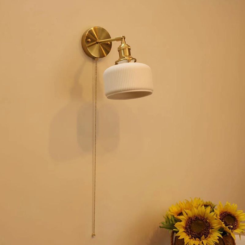 Arisha wrinkles Nordic Modern Dresser Wall Lamp
