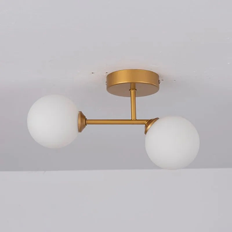 Valentina Semi-Flush Mount Ceiling Light, 2 Color