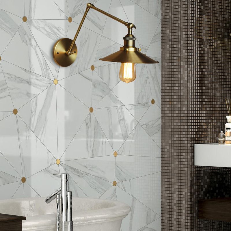 Silva Vintage Adjustable Wall Lamp, Bedroom