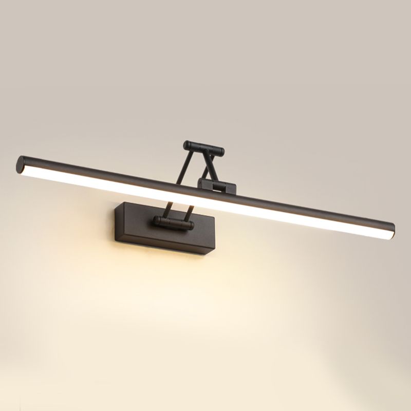 Arisha Modern Linear Mirror Front Vanity Metal LED Wall Lamp
