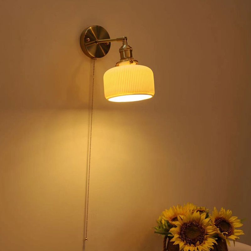 Arisha wrinkles Nordic Modern Dresser Wall Lamp