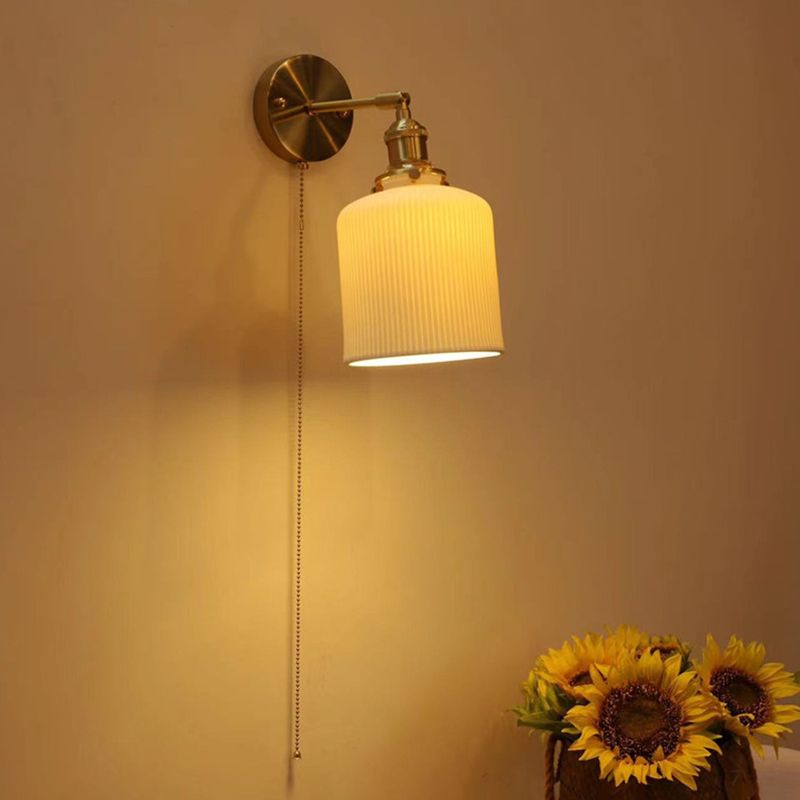 Arisha wrinkles Nordic Modern Dresser Wall Lamp