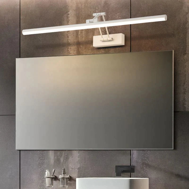 Arisha Modern Linear Mirror Front Vanity Metal LED Wall Lamp
