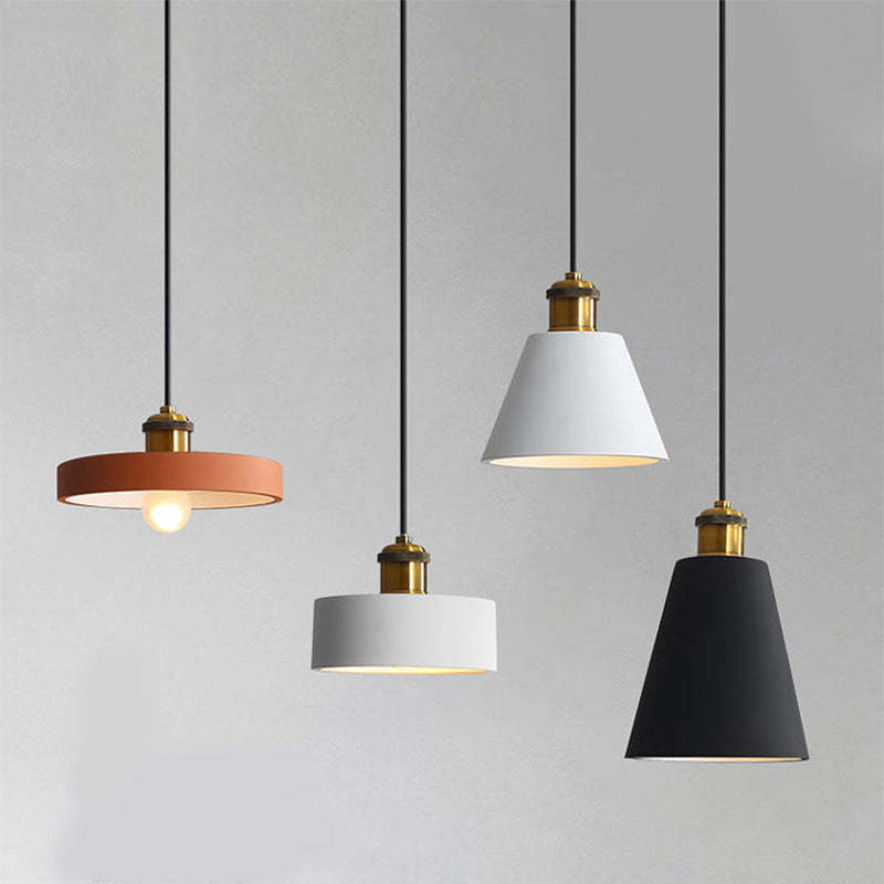 Aria Art Deco Minimalist Monochrome Pendant Light