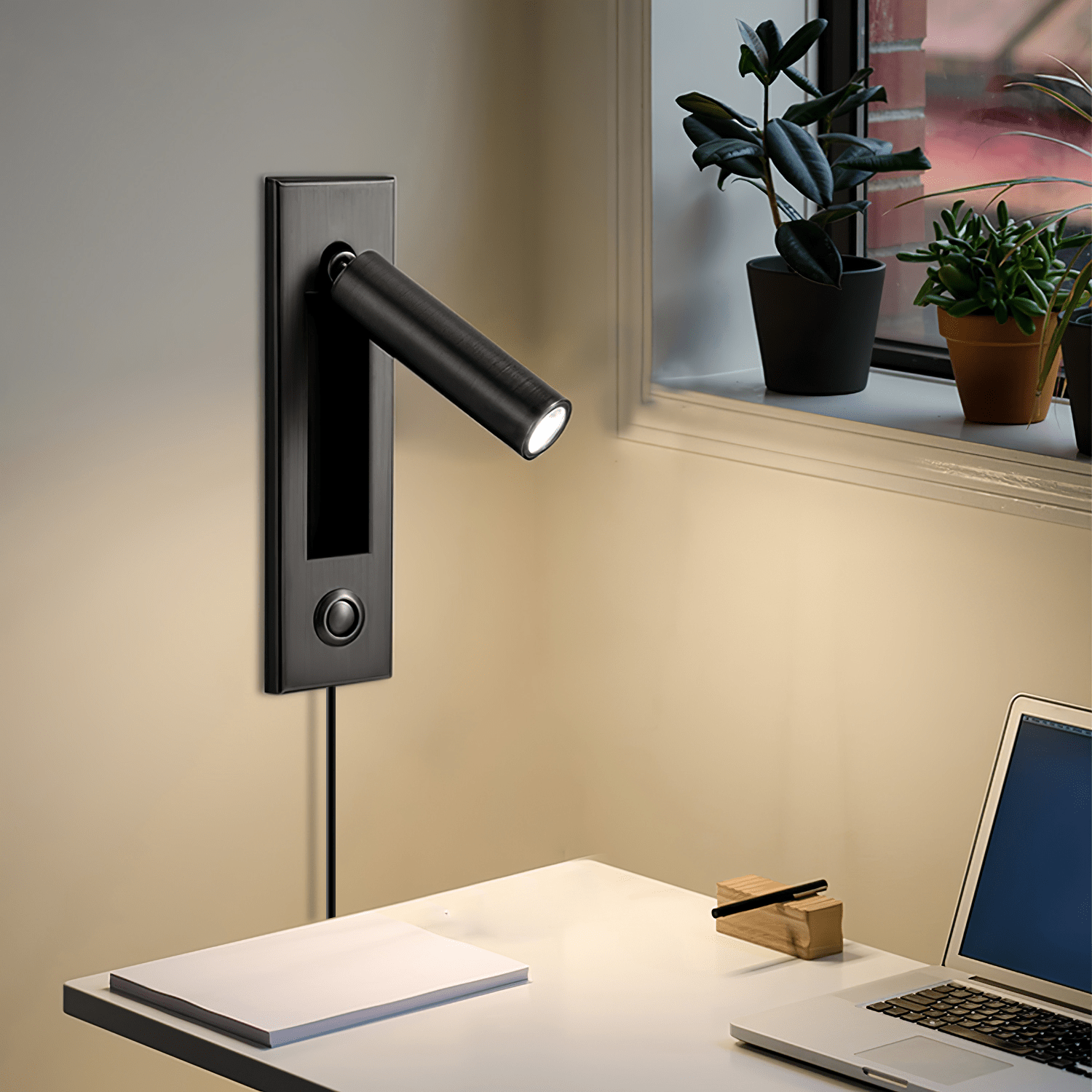 Eurvaran Embedded Bedside Plug-in Sconce Wall lamp - Letslighting