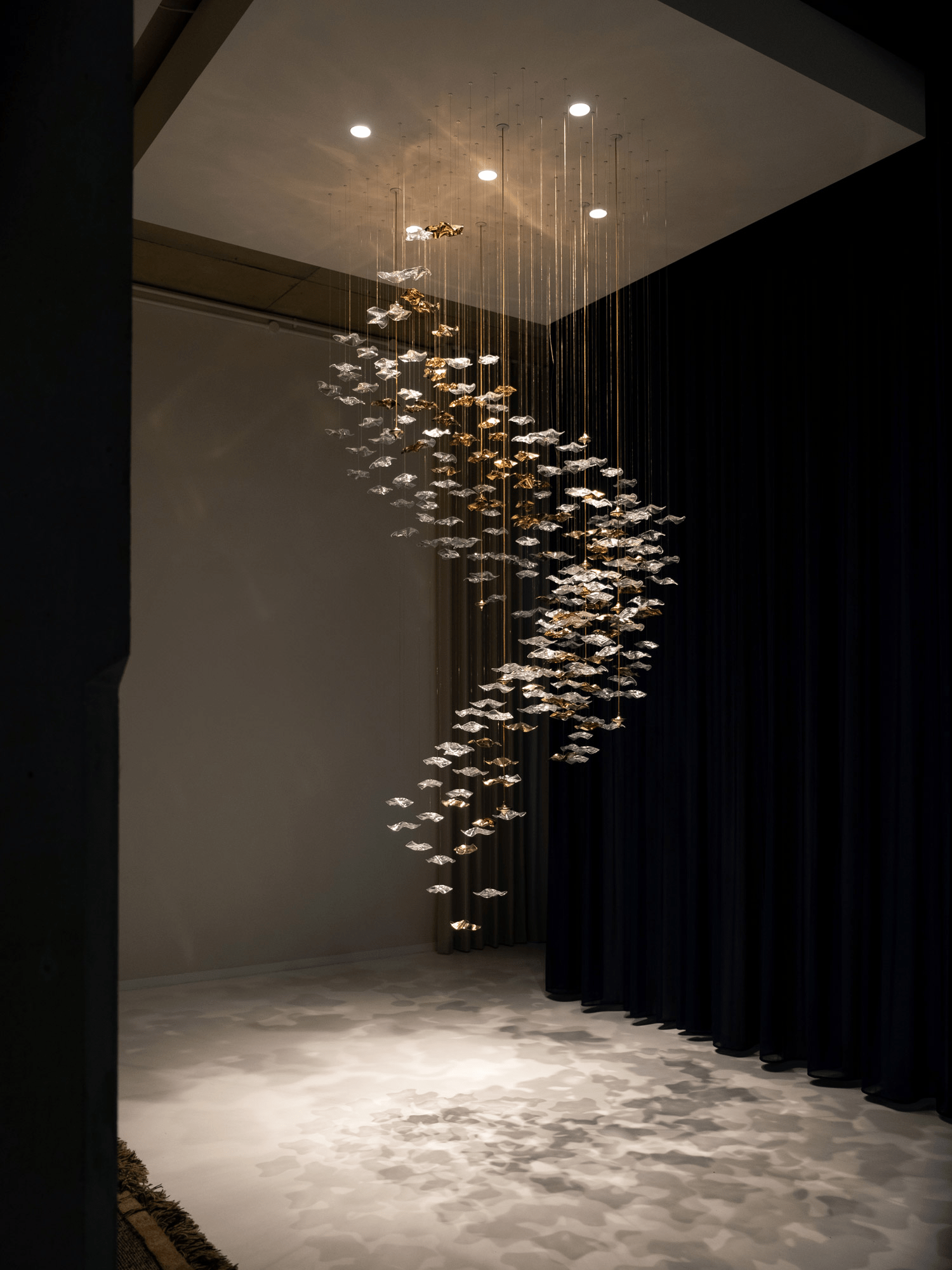 Vecarisra Luxury Tidal Art Glass Pendants Lamp - Letslighting
